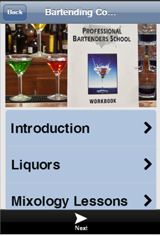 bartender training app